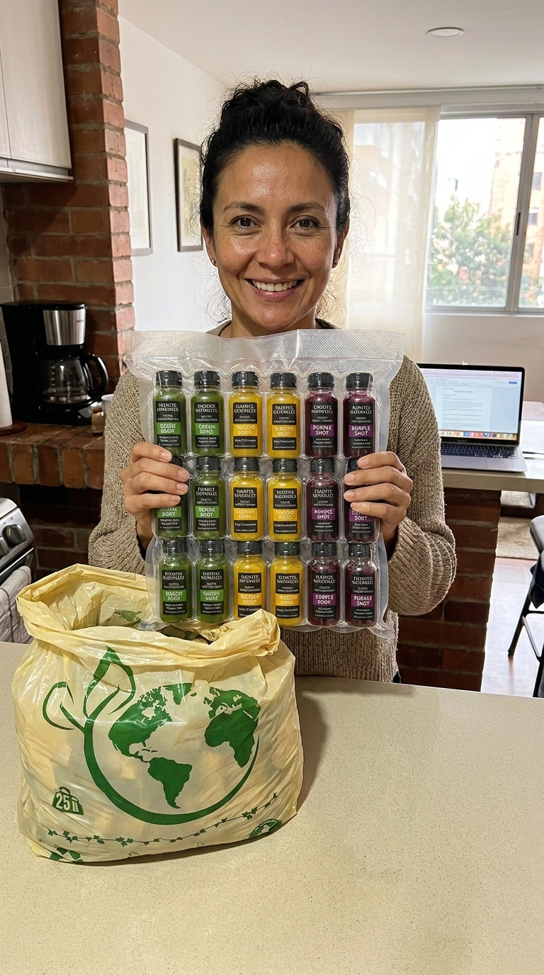 Cliente con pedido Fuentes Naturales