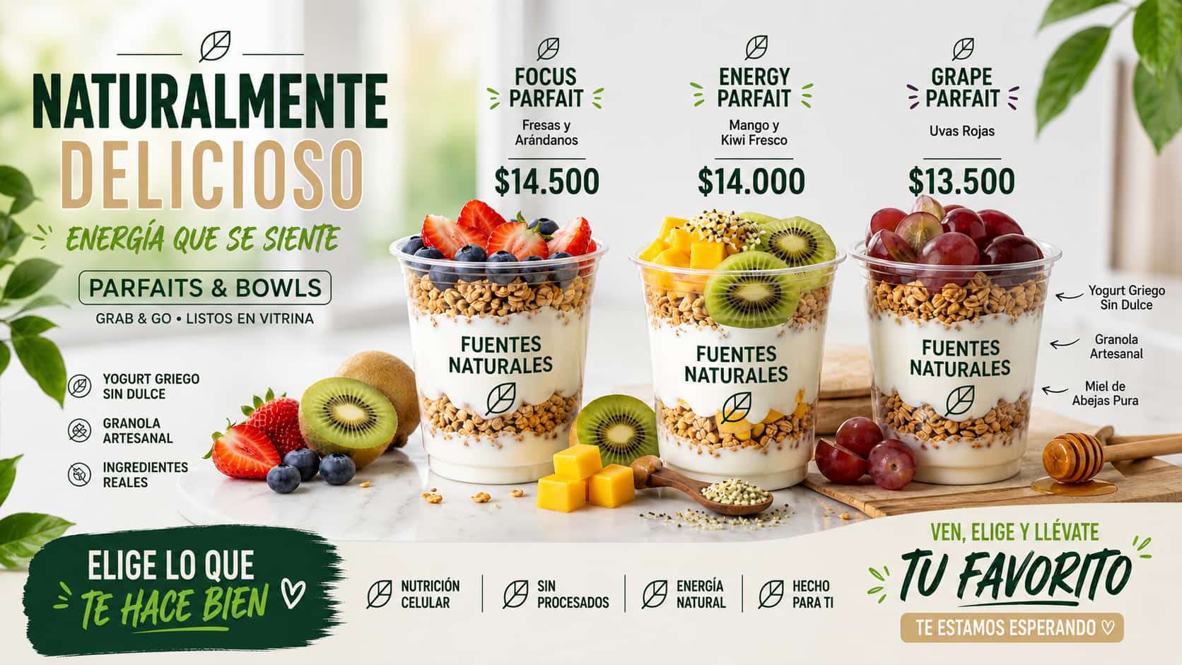 Parfaits Fuentes Naturales